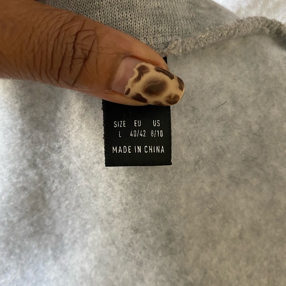 Grey Sweater Dress - Picture 5 of 9